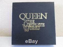 QUEEN The Complete Works 14-LP VINYL Box Set (News of World/I/II/Live/Jazz) 1985