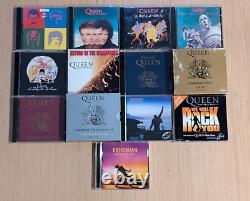 Queen 13 CD Lot Hot Space/News of the World/Greatest Hits/Made In Heaven ++++