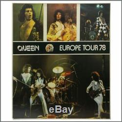 Queen 1978 News Of The World Tour Europe Merchandising Poster (Europe)