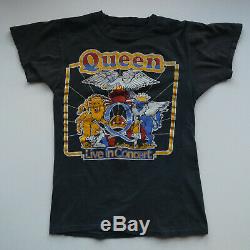 Queen 1978 vintage News of the World tour shirt VG-Fine condition