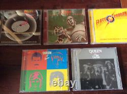 Queen 9 CD Flash Gordon Hot Space JAZZ the Game News of World / Bonus EP s