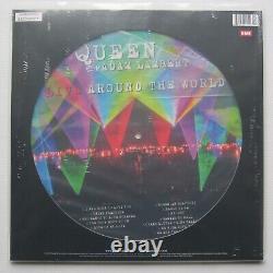 Queen + Adam Lambert Live Around The World (2 x LP) Picture Disc Vinyl Album