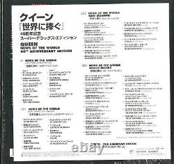 Queen Box-set News Of The World 40th Anniversary Edition Japan 2017 Neu
