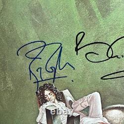 Queen Brian May Roger Taylor Signed News Of The World Vinyl Record Psa Dna