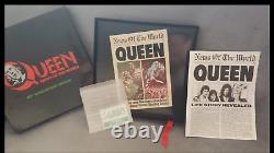 Queen Freddie Mercury Never Boring and News Of The World cd vinyl boxsets