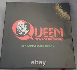 Queen Freddie Mercury Never Boring and News Of The World cd vinyl boxsets