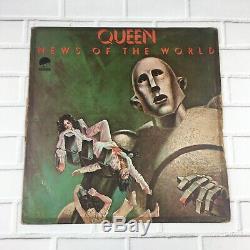 Queen News Of The World 12 Vinyl Album (Colombia) 1977 Mega Rare