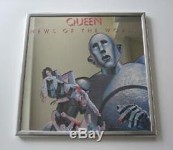 Queen News Of The World 1977 Elektra Records Promo Album Picture Mirror