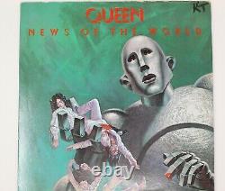 Queen News Of The World (1977 Gatefold) LP Record 6E 112