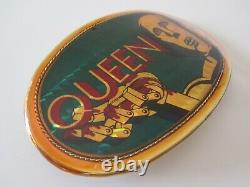 Queen News Of The World 1977 Original Vintage Pacifica Robot Belt Buckle