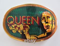 Queen News Of The World 1977 Original Vintage Pacifica Robot Belt Buckle