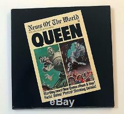Queen News Of The World 1977 Press Kit withLP, Pics, Stickers, Bios ULTRA RARE