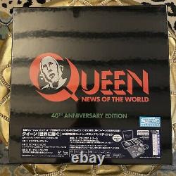 Queen News Of The World 40th Anniversary Edition BOX SET VINYL LP Japan New