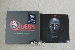 Queen News Of The World 40th BOXSET + LE Frank the Robot 12 Lithograph SEALED