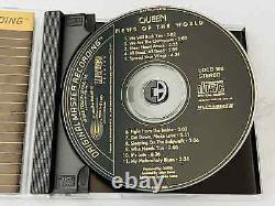 Queen News Of The World CD MFSL ULTRADISC II 24KT GOLD DISC! LTD ED. RARE! OOP