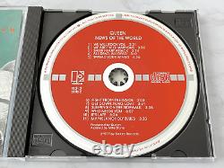 Queen News Of The World CD TARGET DISC! WEST GERMANY 1984 Elektra 112-2 RARE