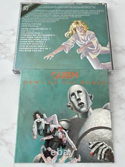 Queen News Of The World CD TARGET DISC! WEST GERMANY 1984 Elektra 112-2 RARE