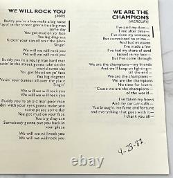 Queen News Of The World CD TARGET DISC! WEST GERMANY 1984 Elektra 112-2 RARE