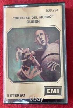 Queen News Of The World Cassette Omits Get Down Make Love Uruguay
