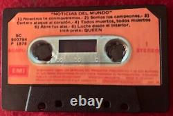 Queen News Of The World Cassette Omits Get Down Make Love Uruguay