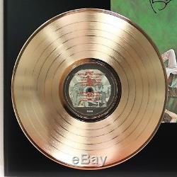 Queen News Of The World Gold Lp Ltd Signature Record Display C3