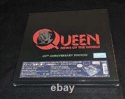 Queen News Of The World Japan Box Set 3 CD+1 DVD+LP Sealed