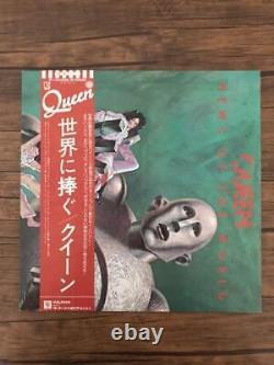 Queen News Of The World Japan Vinyl LP withobi P-10430E