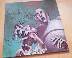Queen News Of The World LP signed komplett signiert Autogramm