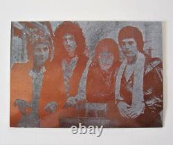 Queen'News Of The World' Metal Picture Plate Freddie Mercury