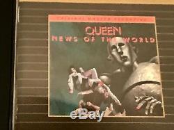 Queen News Of The World Mfsl 24 Karat Gold CD