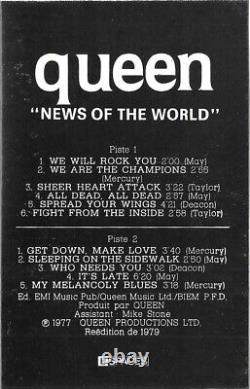 Queen? - News Of The World, Original Cassette, Rare Europe Version