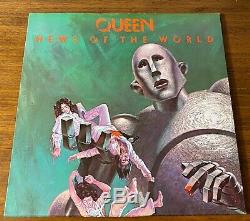 Queen News Of The World Original First Press Lp 1977