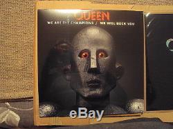 Queen News Of The World Picture Disc And We Are The Champions 12 Disc. L/e