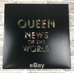 Queen News Of The World Picture Disc Record + Sixpence Pick Coin (2017) Rare