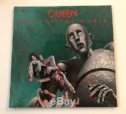 Queen News Of The World Press Kit withLP, Pics, Stickers, Bios 1977 ULTRA RARE