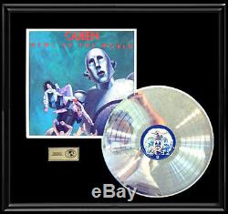 Queen News Of The World Rare Gold Record Platinum Disc Album Frame