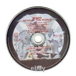 Queen News Of The World, TOCP-67346, Japan. Obi. Promo. Sample. Mini LP