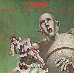 Queen News Of The World, TOCP-67346, Japan. Obi. Promo. Sample. Mini LP