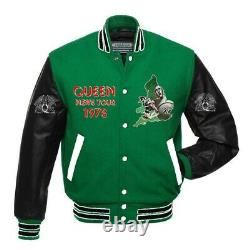 Queen News Of The World Tour Varsity jacket all sizes