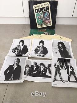 Queen News Of The World USA promo box set INSANE HUGE AND RARE SET
