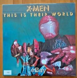 Queen News Of The World X-Men Marvel Record LP Limited Edition Freddie