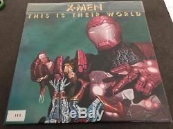 Queen News Of The World X-Men Marvel Record LP Limited Edition Freddie Mercury