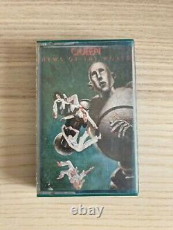 Queen News of The World MC K7 Musicassetta Tape 1977 Emi Italy 1st press