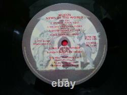 Queen News of the World 1977 UK Foc Vinyl 1st Press Emi Ema 784+ Innersleeve