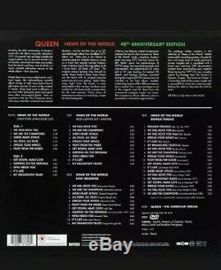 Queen News of the World (2017)40th Anniversary Edition Box Vinyl+3CD+DVD -Read