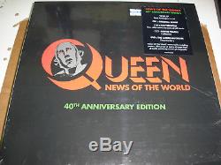 Queen News of the World 40th Anniversary Edition LP / CD box set new sealed