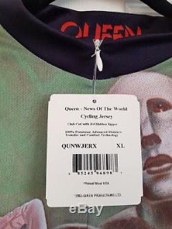 Queen News of the World Cycling Jersey (Cycle Shirt Bicycle Top) New