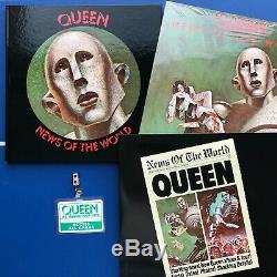 Queen News of the World EUROPE DELUXE 40th anniversary edition BOX SET