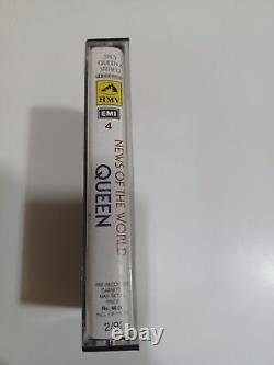 Queen News of the World RARE orig Cassette tape INDIA indian 1992