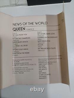 Queen News of the World RARE orig Cassette tape INDIA indian 1992